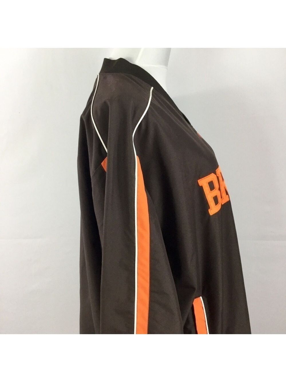 Cleveland Browns NFL Team Apparel Pullover Windbreaker Windshirt Size XL - Picture 12 of 14